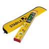 STABILA Digitale Wasserwaage TECH 196 DL, 40 cm, wasser- und staubdicht nach IP 67, 2 Digital-Displays, kalibrationsfrei, Anzeig