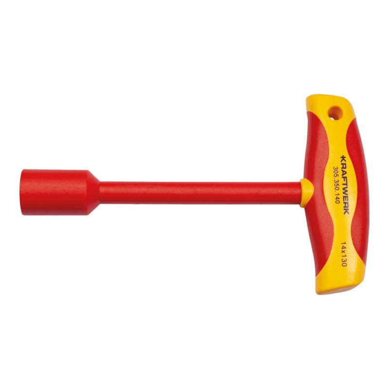 Kraftwerk Steckschlüssel T-Griff Schraubendreher 14mm VDE