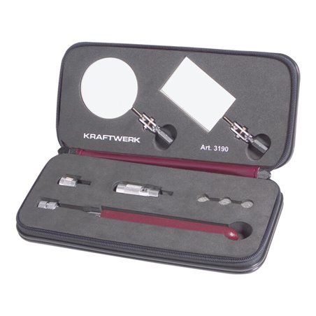 Kraftwerk Magnetsucher-/LED- und Spiegel-Set, 5-tlg.