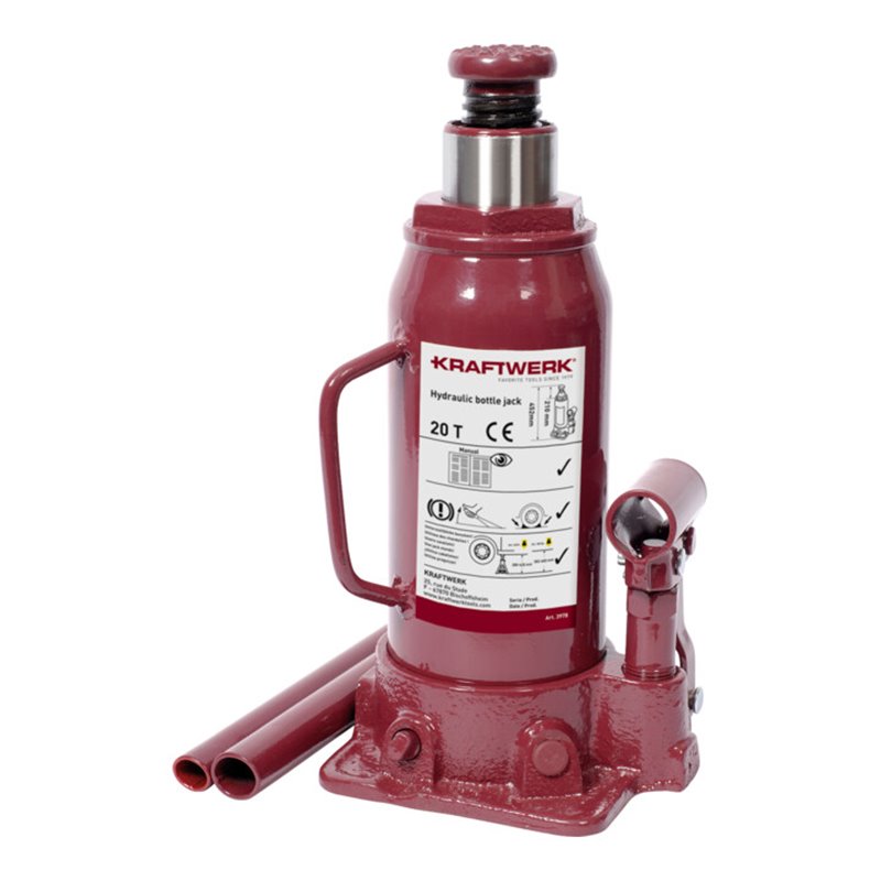 Kraftwerk Hydraulischer Flaschen-Wagenheber, 20 t