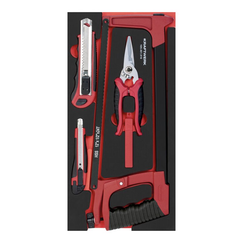 Kraftwerk Schneidwerkzeug 21-tlg. 20x40 Einlage