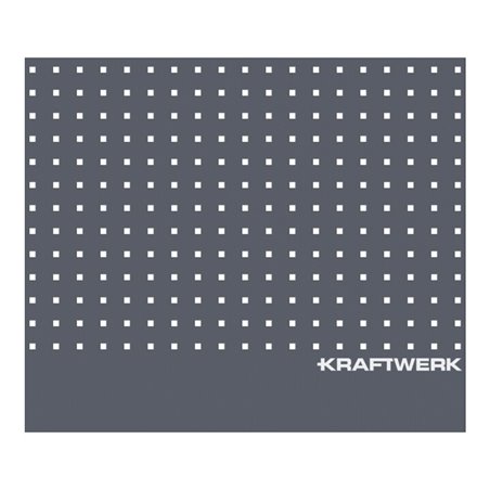 Kraftwerk Gelochte Rückwand für Werkstattwagen BT700 600mm