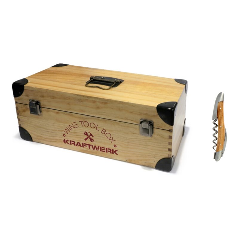 Kraftwerk Wein-Werkzeugkasten Set 4