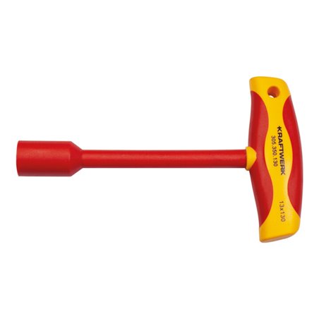 Kraftwerk Steckschlüssel T-Griff Schraubendreher 13mm VDE