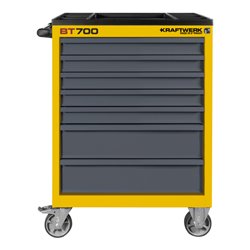 Kraftwerk Werkstattwagen BT700 GELB 60/40 7 Schubladen