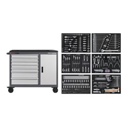 Kraftwerk Werkstattwagen BT1100, 7 Schubladen, 300-tlg.