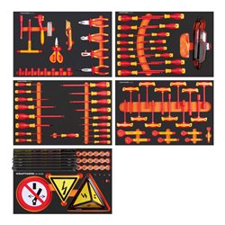 Kraftwerk VDE Werkstattwagen BT700, 124-tlg. inkl. Barriere