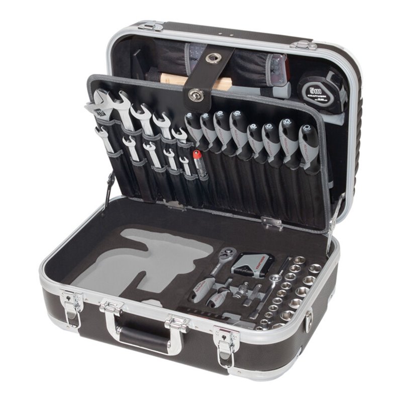 Kraftwerk Werkzeugkoffer B160, 3/8', 162-tlg. ohne Powertool + Metabo