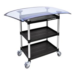 Kraftwerk Transportwagen mit Scheiben-Auflage