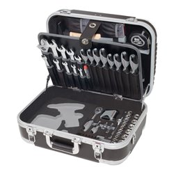 Kraftwerk Werkzeugkoffer B160, 3/8', 162-tlg. ohne Powertool mit Bosch