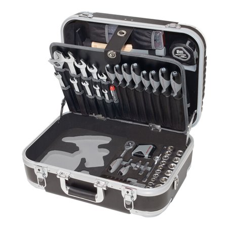 Kraftwerk Werkzeugkoffer B160, 3/8', 162-tlg. ohne Powertool mit Bosch
