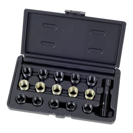 Kraftwerk Zündkerze-Gewindereperatur-Satz, 16-tlg.