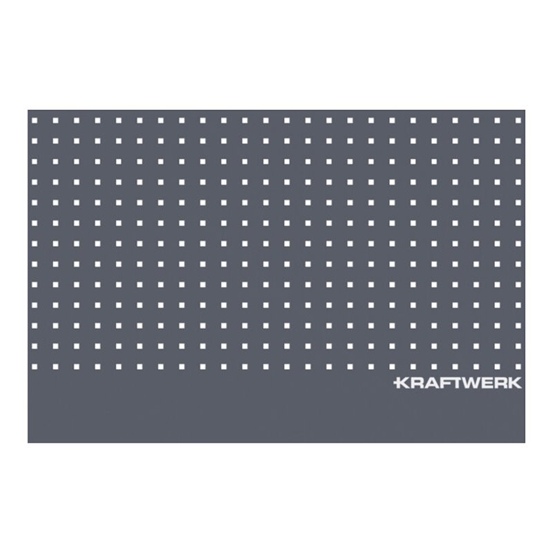 Kraftwerk Gelochte Rückwand für Werkstattwagen BT900 600mm