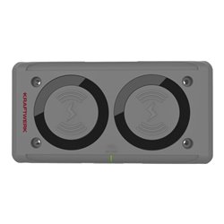 Kraftwerk Ladegerät Wireless und USB Typ-C Anschluss für 2 Lampen