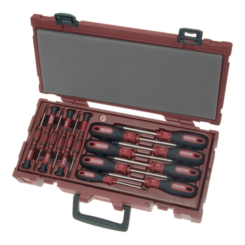 Kraftwerk Schraubendreherkoffer COMPLETO, 14-tlg.