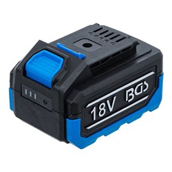 BGS Akku, 4,0 Ah, für BGS 18-V-Akku-System