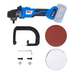 BGS Akku-Polier- und Schleifmaschine, bürstenlos, 18 V, ohne Akku