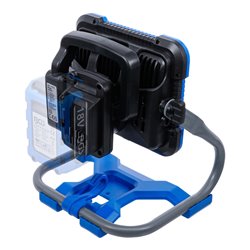 BGS Akku-LED-Arbeitsleuchte, klappbar, 18 V, ohne Akku