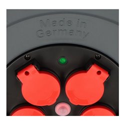 Brennenstuhl Professional Baustellen-Kabeltrommel mit Powerblock KC 3210 5 IP44, 33+5m H07BQ-F3G2,5