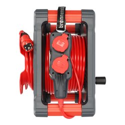 Brennenstuhl Professional Baustellen-Kabeltrommel mit Powerblock KC 3210 5 IP44, 33+5m H07BQ-F3G2,5