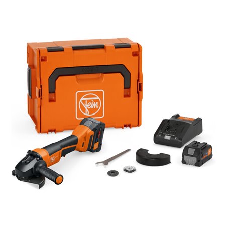 Fein Akku-Winkelschleifer Ø 125 mm CCG 18-125-12 PD AS Set ProCore