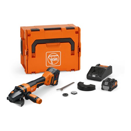 Fein Akku-Winkelschleifer PROTAGO Ø 125 mm CCG 18-125-12 PD-SEC Set 8Ah ProCORE