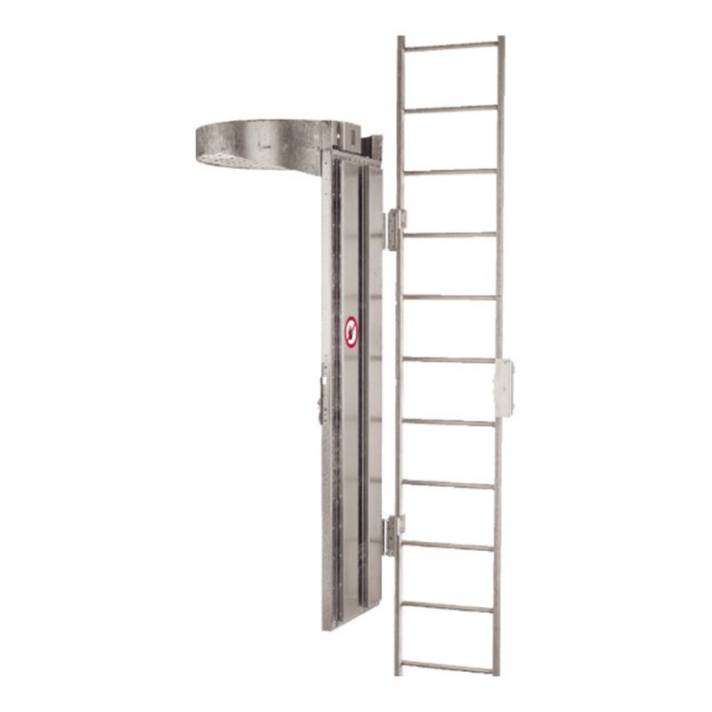 Hymer Aufstiegssperre mit Deckel links