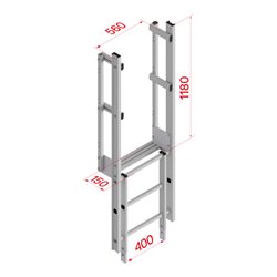 Hymer Ausstieg schmal mit Tritt