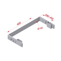 Hymer Wandhalter U-Form verstellbar