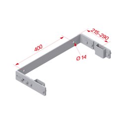 Hymer Wandhalter U-Form verstellbar