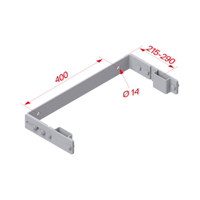 Hymer Wandhalter U-Form verstellbar