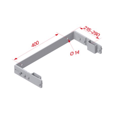 Hymer Wandhalter U-Form verstellbar