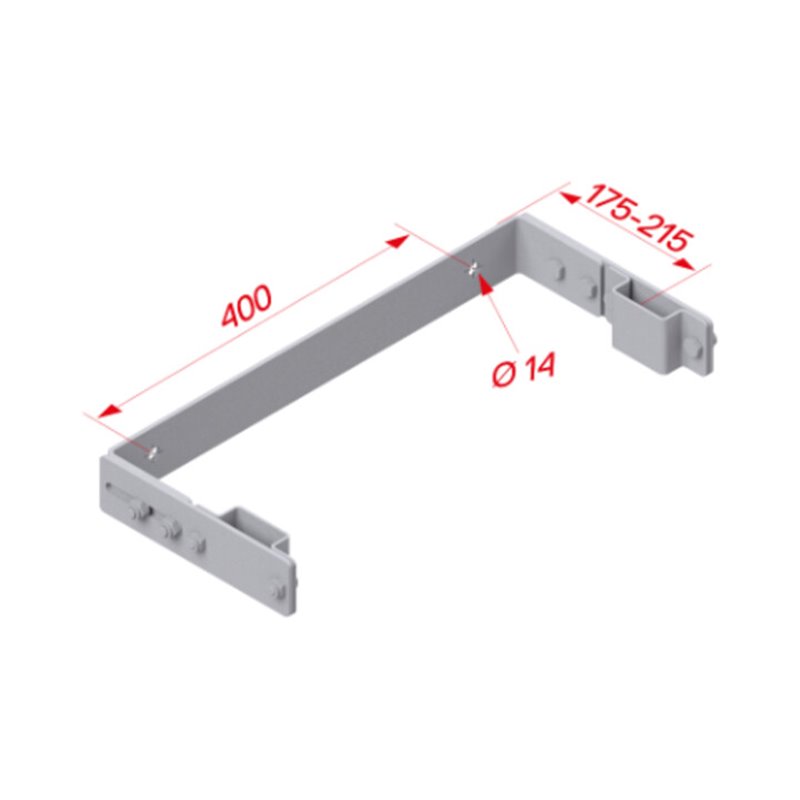 Hymer Wandhalter U-Form verstellbar