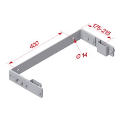 Hymer Wandhalter U-Form verstellbar