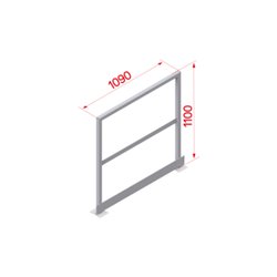 Hymer Geländer für Ausstieg 1090 mm