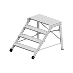 Hymer Treppentritt mit 4 Stufen inkl. Plattform
