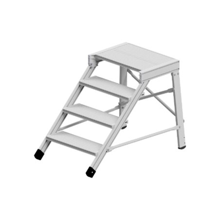 Hymer Treppentritt mit 4 Stufen inkl. Plattform