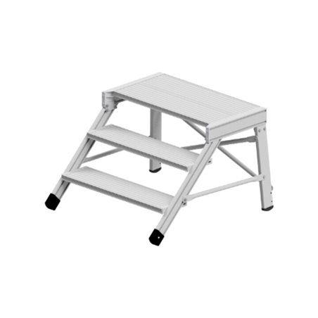 Hymer Treppentritt mit 3 Stufen inkl. Plattform