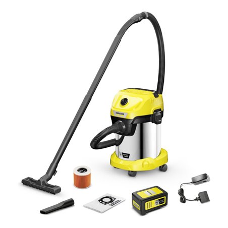 Kärcher Akku-Nass-/Trockensauger WD 3-18 S Battery Set