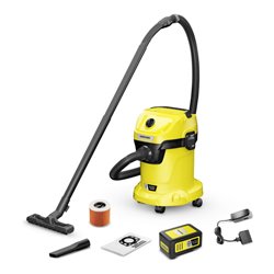 Kärcher Akku-Nass-/Trockensauger WD 3-18 Battery Set
