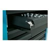HAZET Werkstattwagen Assistent 176N-7, einzeln 176N-7, L x B x H: 780 mm x 500 mm x 1018 mm, Schubladen, flach: 5× 81 x 522 x 34