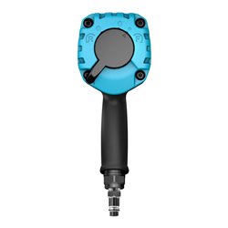 HAZET Twin Turbo Faust Schlagschrauber 9012PTT, Lösemoment maximal [Nm]: 550 Nm, 1/2 Zoll (12,5 mm) Vierkant, L x B x H: 85 mm x