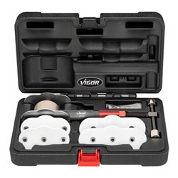 VIGOR Bremskolben-Rückstellwerkzeug Satz, hydraulisch, V7132N, 8-teilig