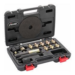 VIGOR Universal Felgenschloss-Demontage Satz, V7001, 13-teilig