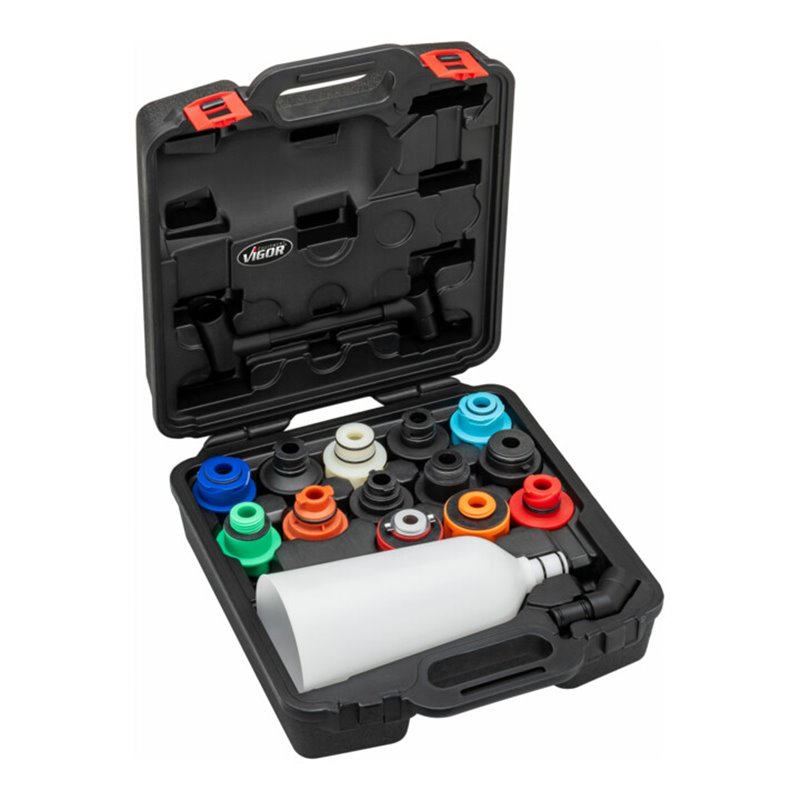 VIGOR Öl-Einfüllbehälter Satz, V6027N, 16-teilig