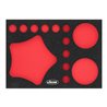VIGOR Weichschaumeinlage, leer, V7270-L, L x B x H: 393x 282x 35 mm