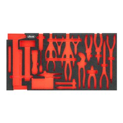 VIGOR Weichschaumeinlage, leer, V5638N-L