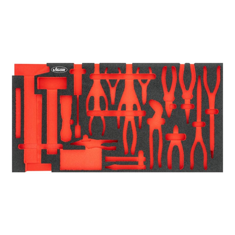 VIGOR Weichschaumeinlage, leer, V5638N-L