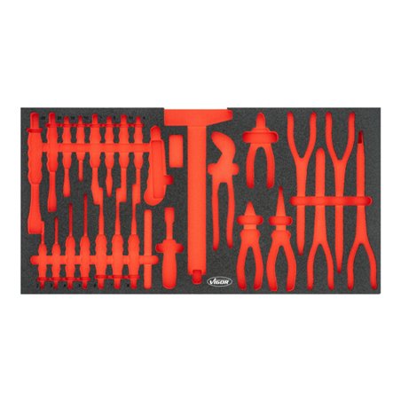 VIGOR Weichschaumeinlage, leer, V7015N-L