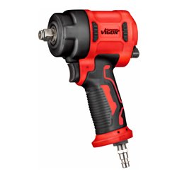 VIGOR Schlagschrauber, Mini, V5671N, Lösemoment maximal [Nm]: 1200 Nm, 1/2 Zoll (12,5 mm) Vierkant, Jumbohammer-Schlagwerk
